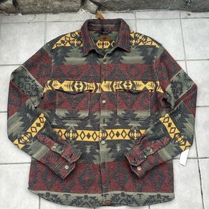 Men's Patterned Jacket - Multicolor